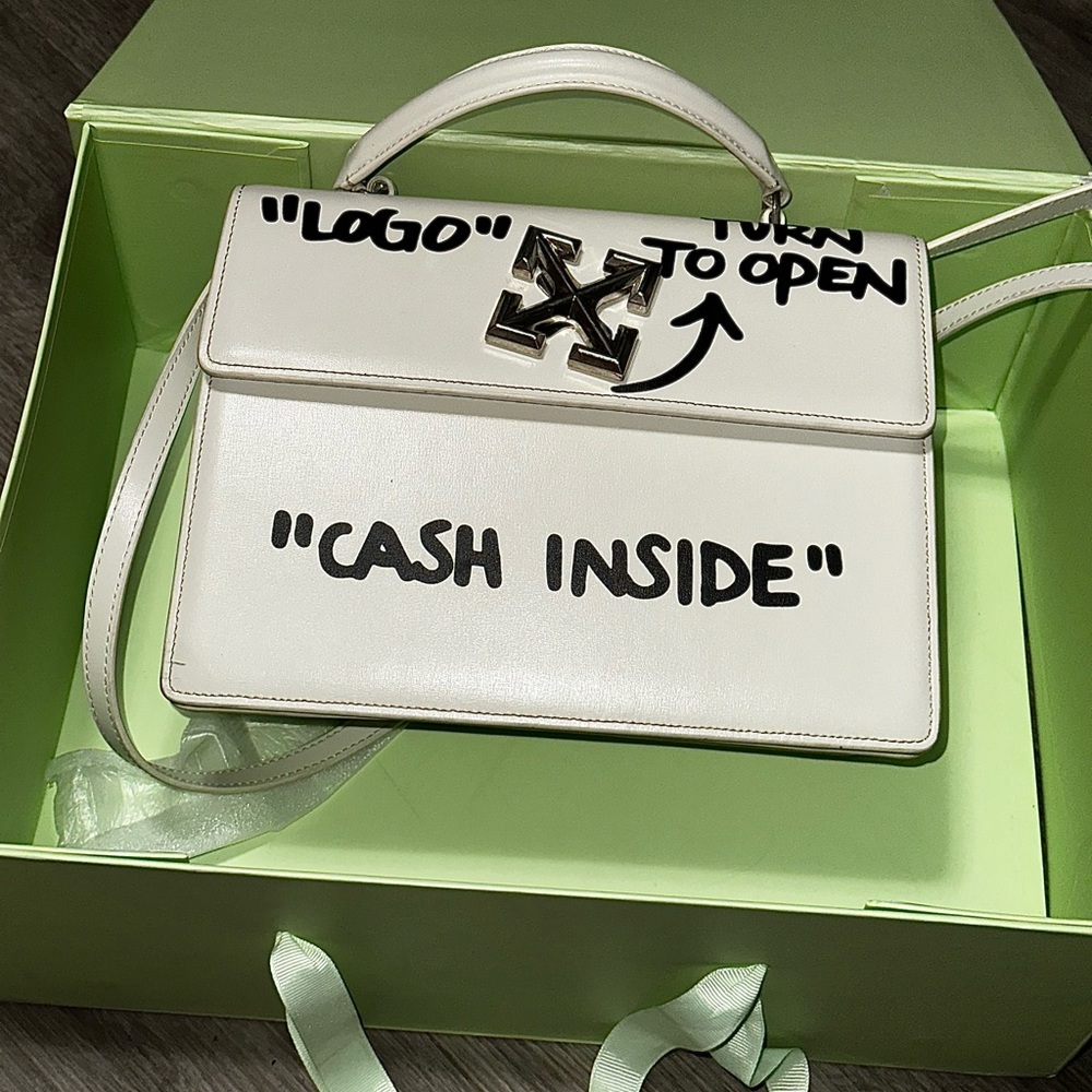 Off white handbag